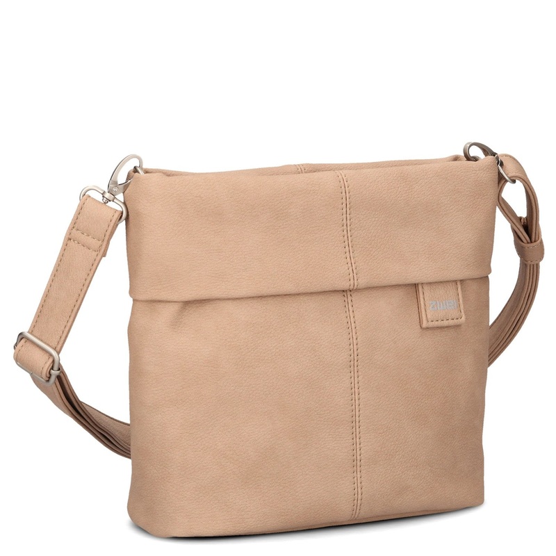 zwei Mademoiselle M8 - Schultertasche 25 cm (nubuk-sand)