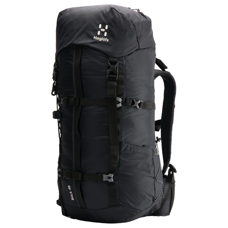 Haglfs Back 48 - Wanderrucksack 74 cm (true black)