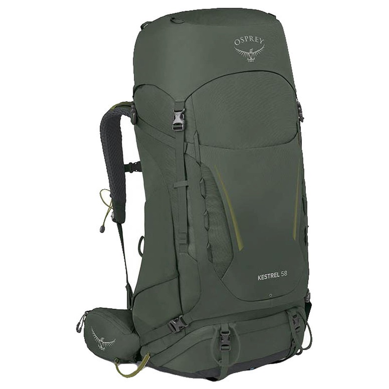 Osprey Kestrel 58 S/M - Trekkingrucksack 77 cm (bonsai green)