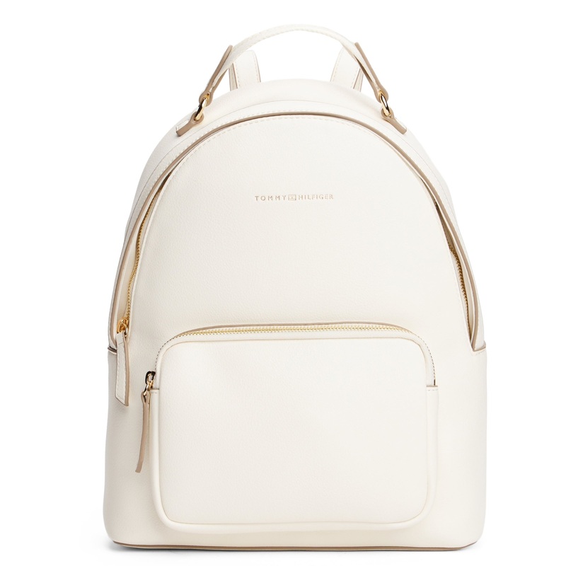 Tommy Hilfiger Logo Tape - Rucksack 35 cm (ivory petal)