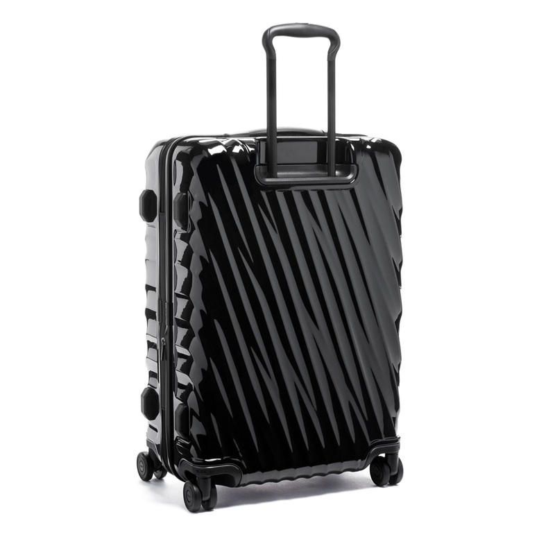 19 Degree Short Trip Expandable 4 Wheel Packing Case-Black