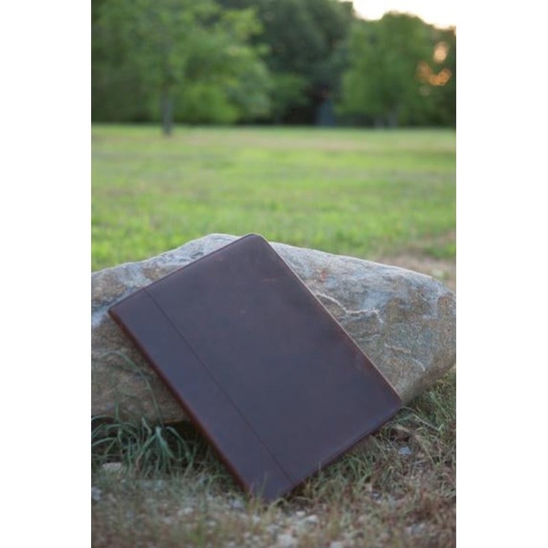 Distressed Leather Letter Pad