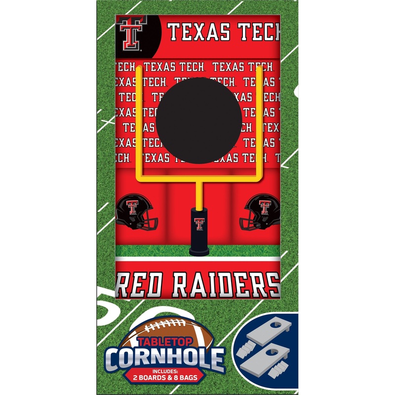 Texas Tech Table Top Cornhole Game