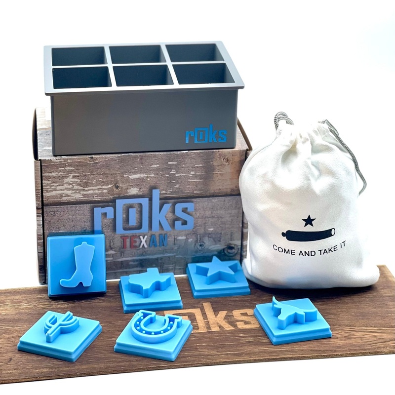 The Texan rOks Ice Cube Tray Bundle