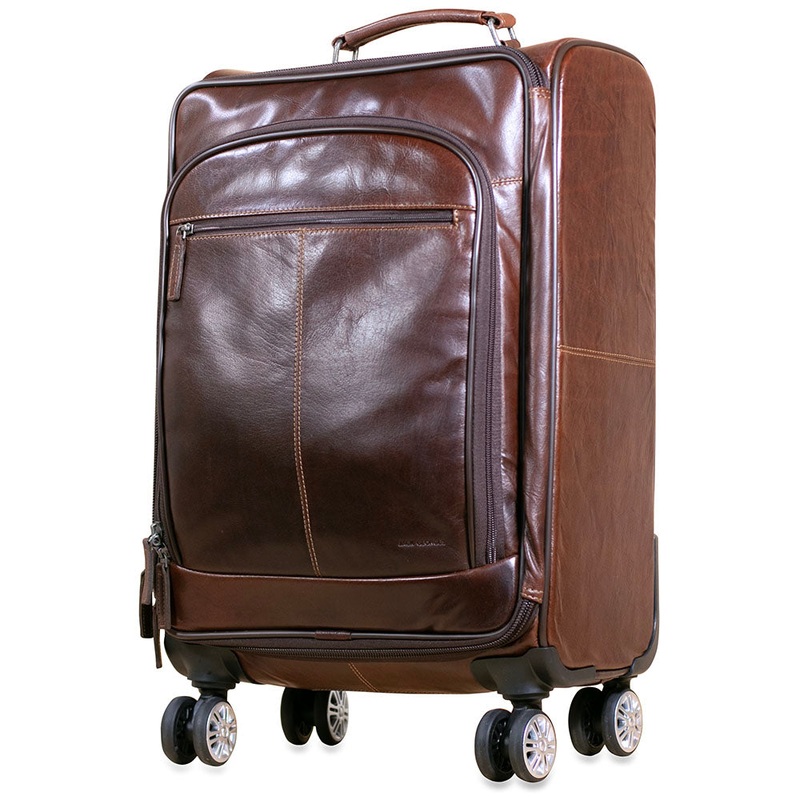Voyager Leather 22 Wheeler - Brown