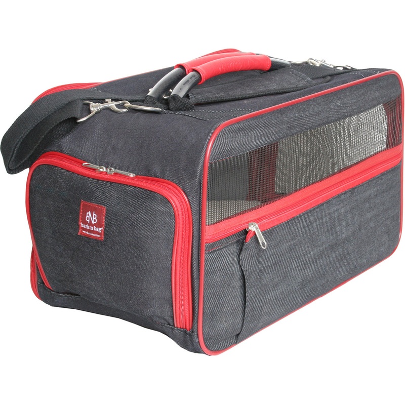 Bark N Bag Organic Denim Classic Carrier Large