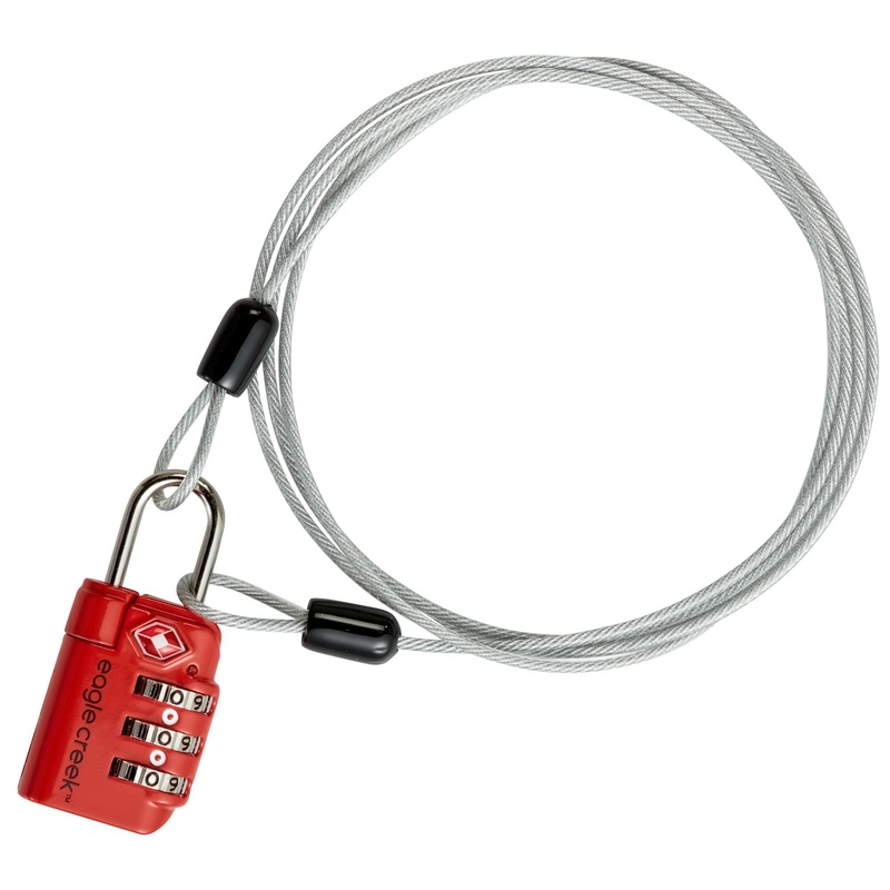 Eagle Creek TSA 3-Dial Lock & Cable