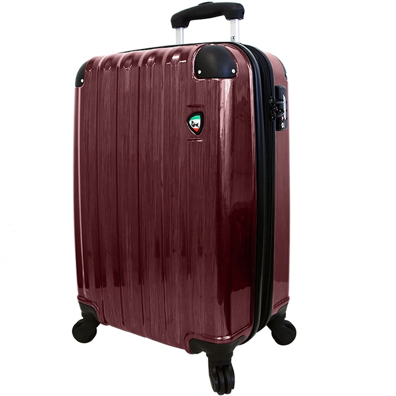 Mia Toro Spazzolato Lucido Hardside 25In Spinner