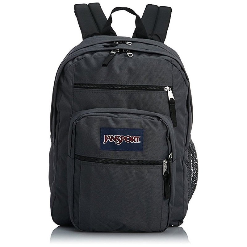 JANSPORT BIG STUDENT BACK BAG (Forge Grey)
