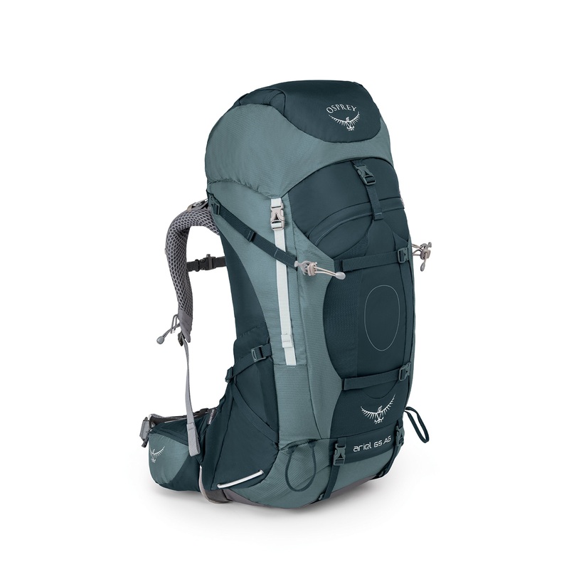 Osprey Packs Women's Ariel AG 65 Backpack, Boothbay Grey, Small