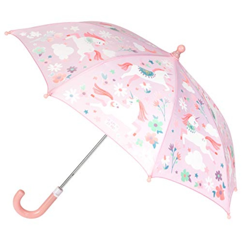 Stephen Joseph Kids' Color Changing Umbrella, UNICORN, 23"X28