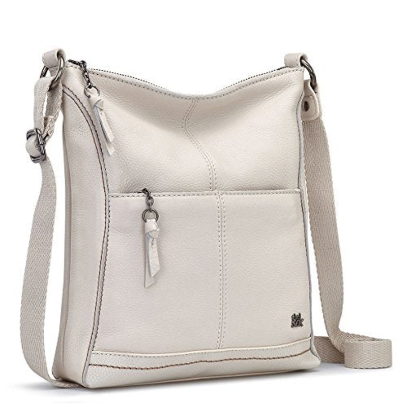The Sak Women's Lucia Crossbody Stone Crossbody Bag