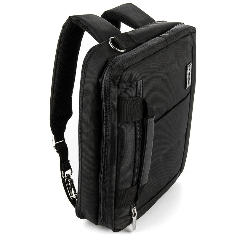 Vangoddy Alyx Backpack Messenger Shoulder Carrying Case for HP 10.1 inch Tablets (Pavilion X2, 10 Plus, Slate, ProPad