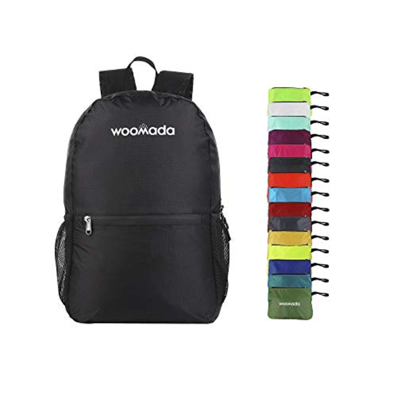 WOOMADA 17L Ultra Lightweight Packable Durable Waterproof Travel Hiking Backpack Daypack for Men Women Kids