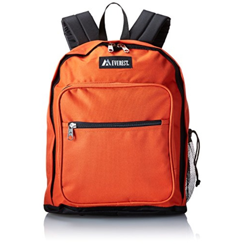 Everest Standard Backpack, Rustic Orange, One Size