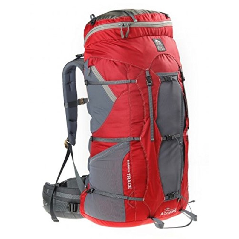 Granite Gear Women's Nimbus Trace 85 Ki Backpack, Red/Moon Mist, Regular