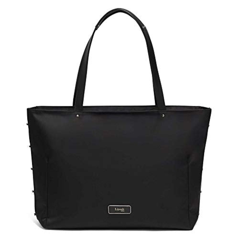 Lipault - Business Avenue Laptop Tote Bag - Top Handle Shoulder Handbag for Women - Jet Black