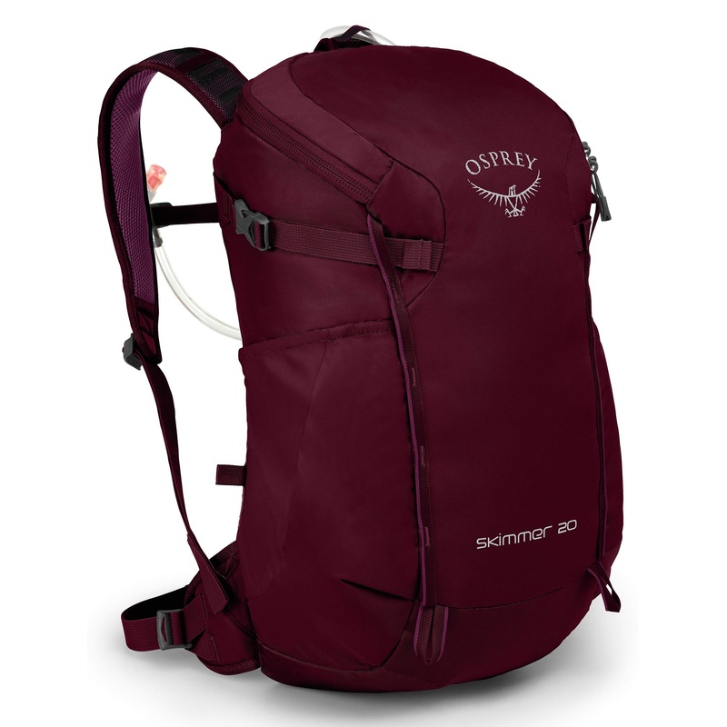 Osprey Packs Skimmer 20 Women's Hydration Pack, Plum Red, One Size