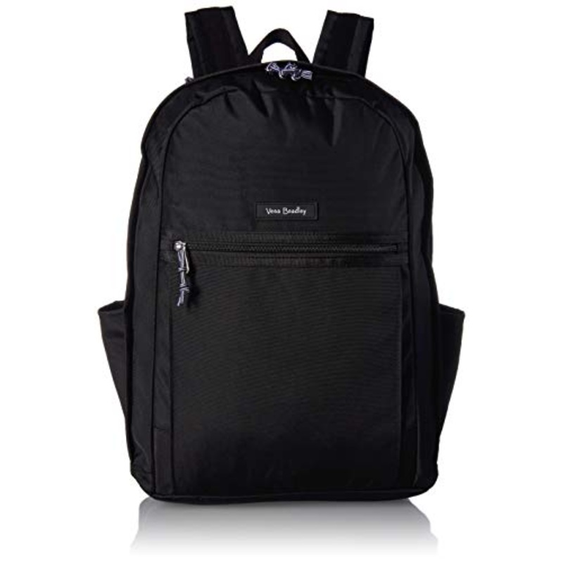 Vera Bradley Women's Lighten Up Grand Backpack, Polyester, Black
