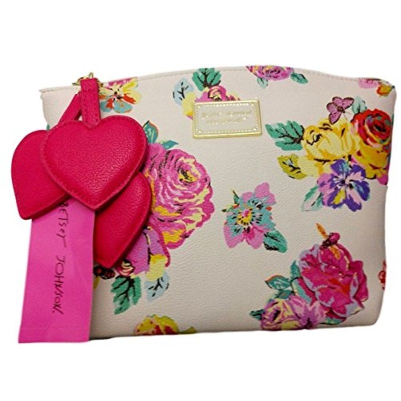 Betsey Johnson Cosmo Pouch Floral Coeti