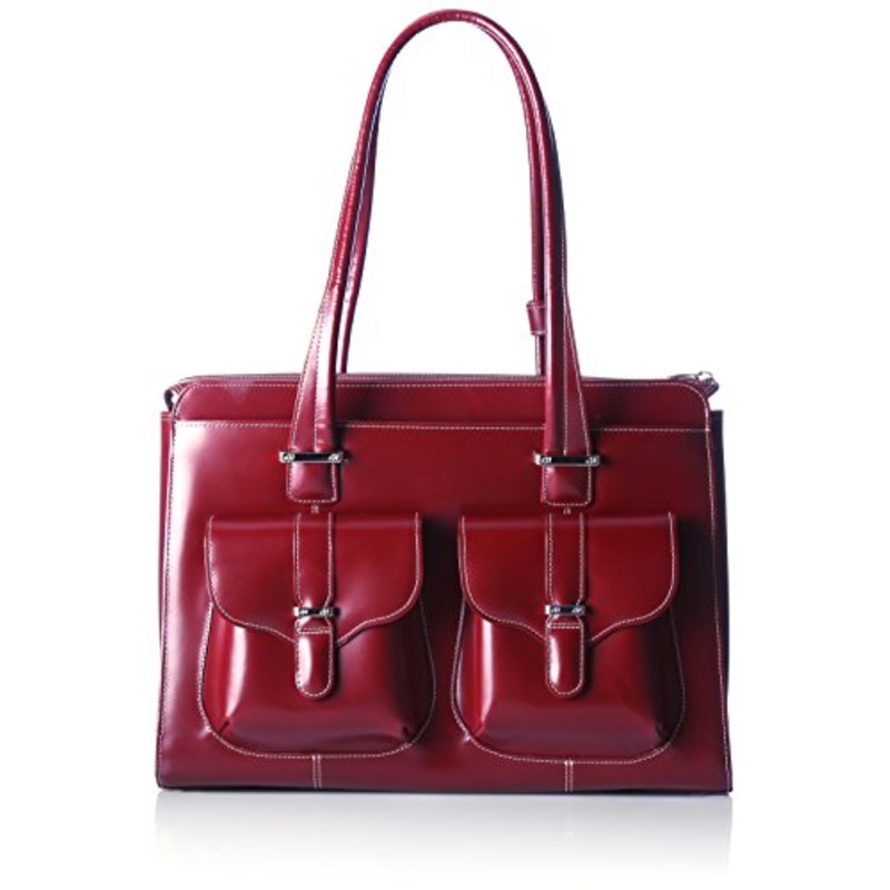 Mckleinusa Alexis 96546 Red Leather Ladies' Briefcase