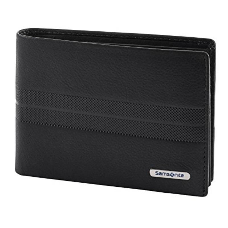 Spectrolite SLG - Billfold for 9 Creditcards, 2 Compartments Credit Card Case, 13 cm, 0 liters, Black (Black/Night Blue)