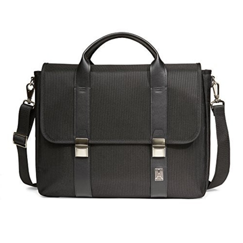 Travelpro Executive Choice Crew 15.6 Inch Messenger Brief, Black, One Size