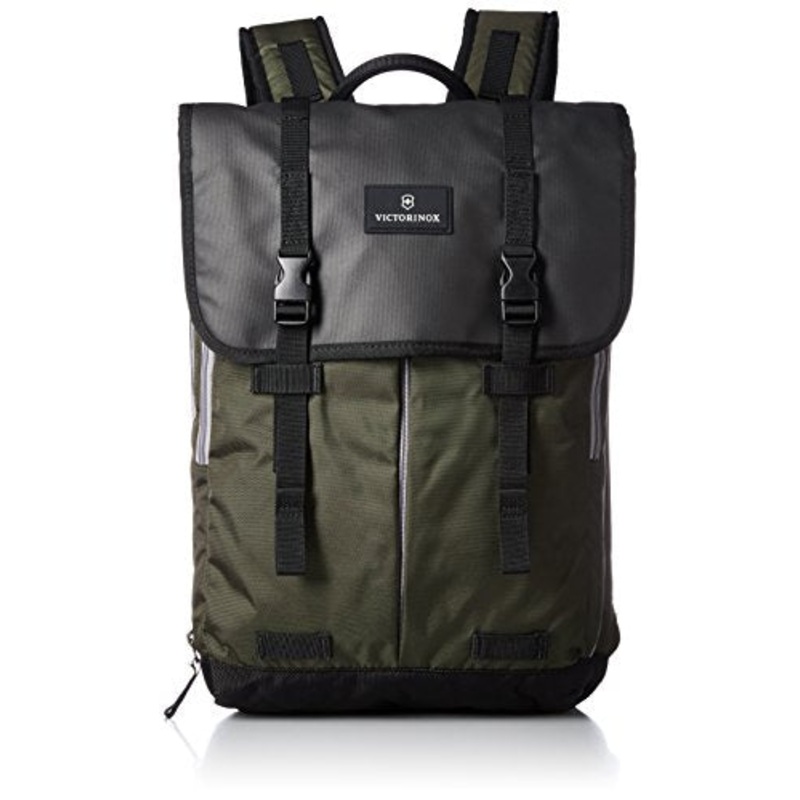 Victorinox Altmont 3.0 Flapover Laptop Backpack, Green/Black