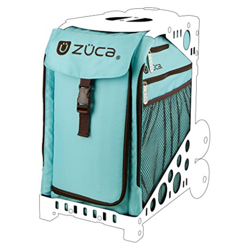 Zuca Sibca196 Sport Insert Bag Calypso Turquoise Brown 89055900196
