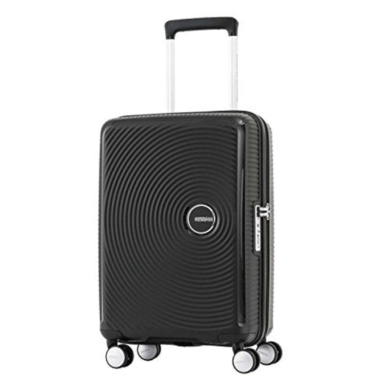 American Tourister Checked-Medium, Black
