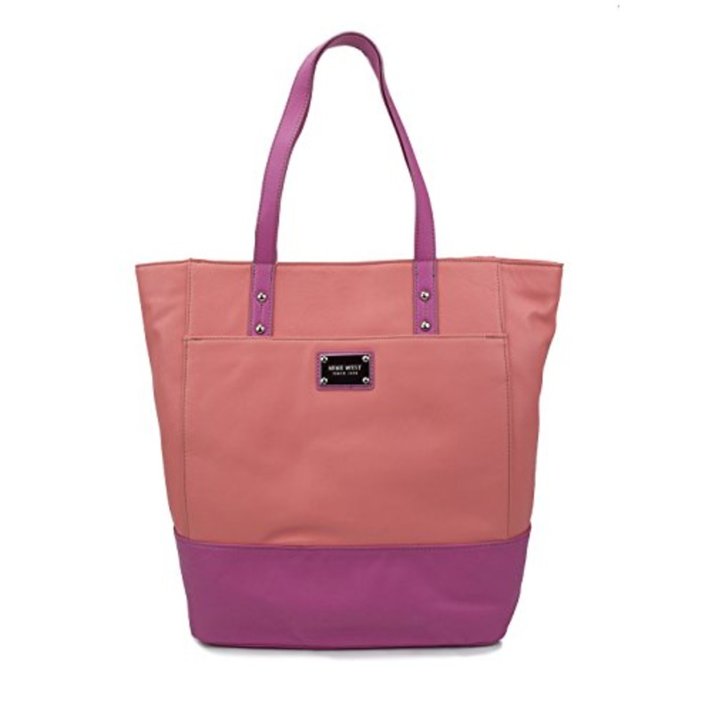 Essex Tote, Chic Pvc, Color Papaya/Pink