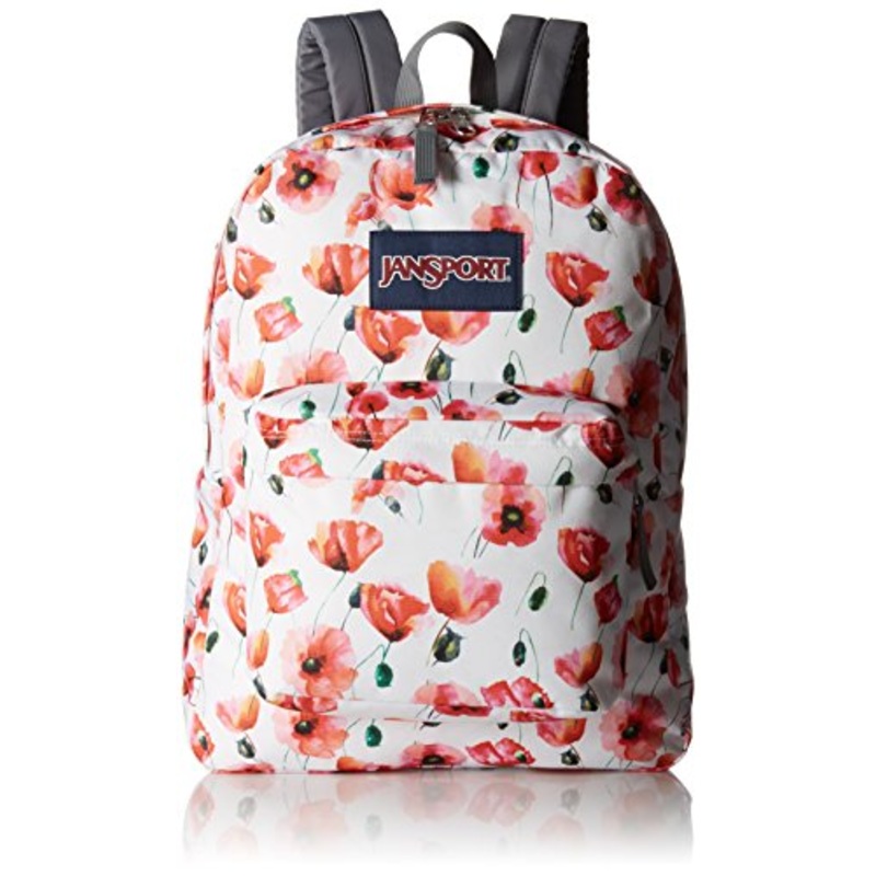 Jansport Womens Superbreak Multi Cali Poppy Backpack