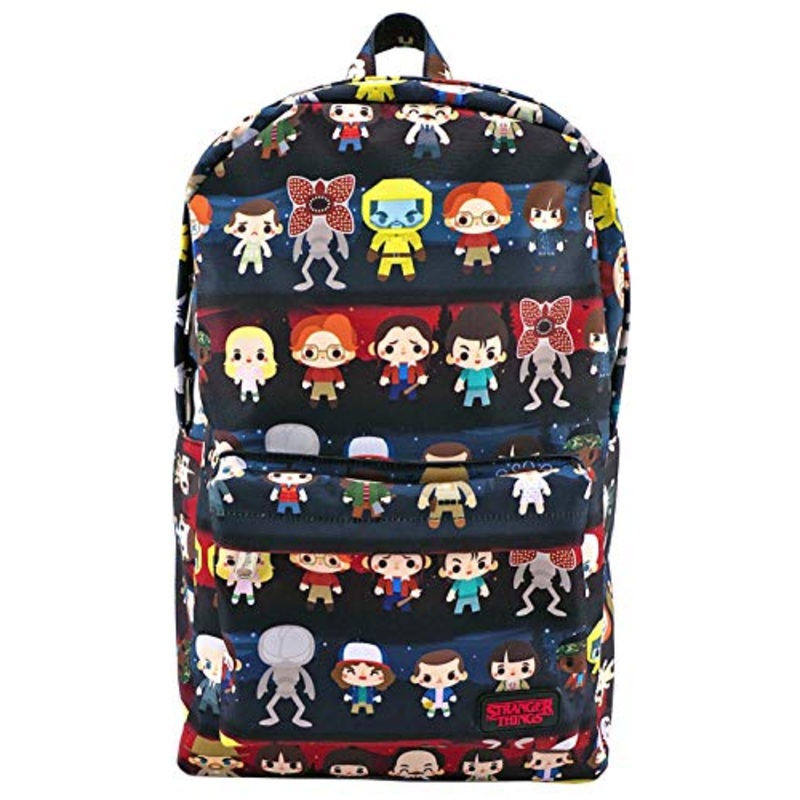 Loungefly Stranger Things Baby Character All Over Print Backpack