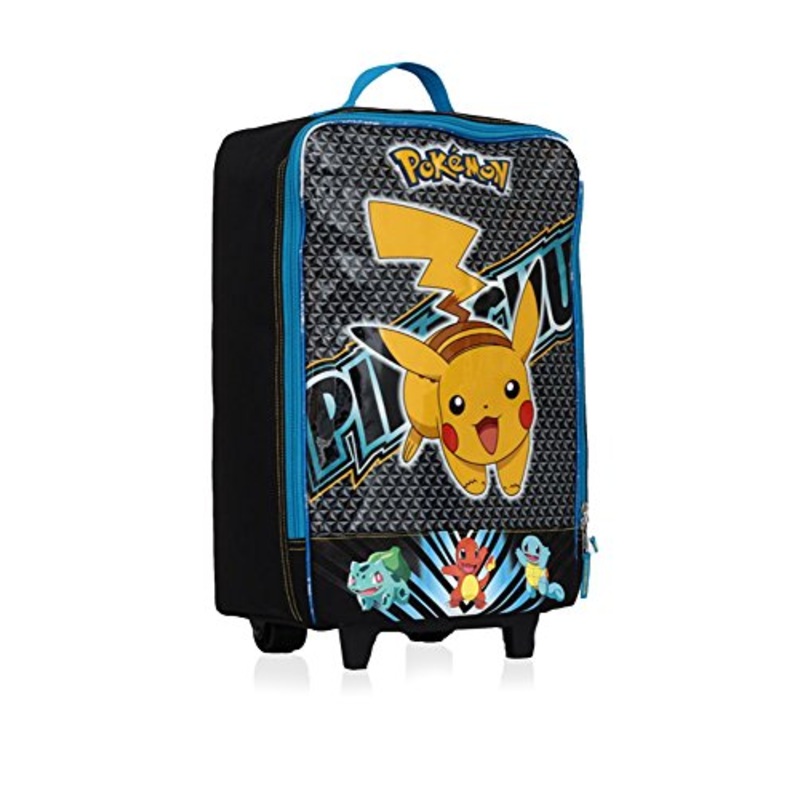 Pokemon Pikachu 16" Pilot Case, Blue/Yellow