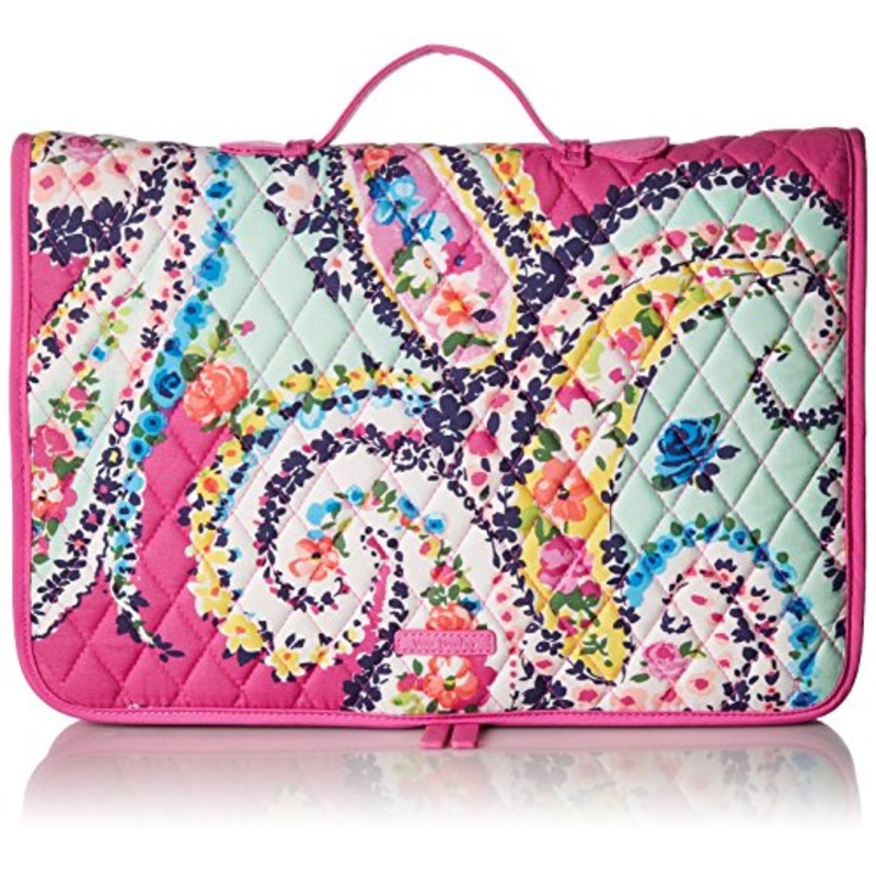 Vera Bradley Ultimate Jewelry Organizer, Signature Cotton, Wildflower Paisley