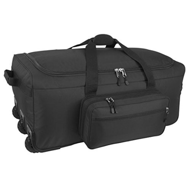 Code Alpha Mini Monster Wheeled Deployment Bag, Black