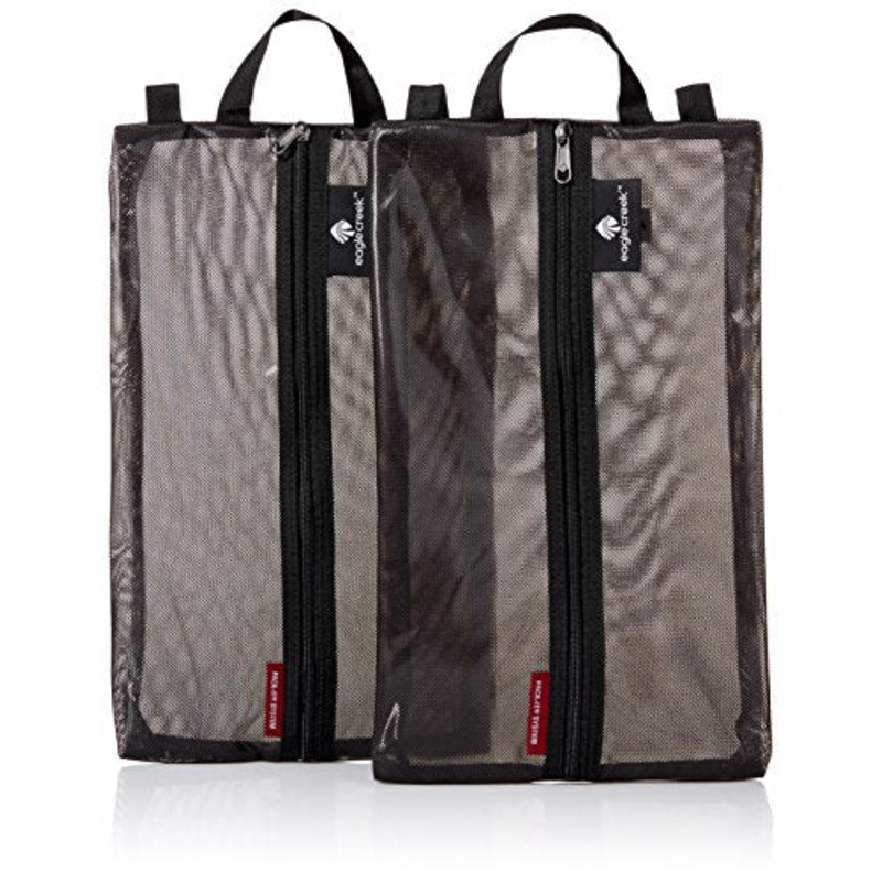 Eagle Creek Pack-It Original Shoe Sac 2 Pc Set, Black