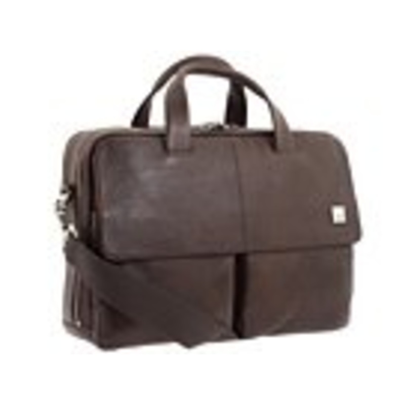 Knomo Brompton - Warwick Briefcase Bags - Brown