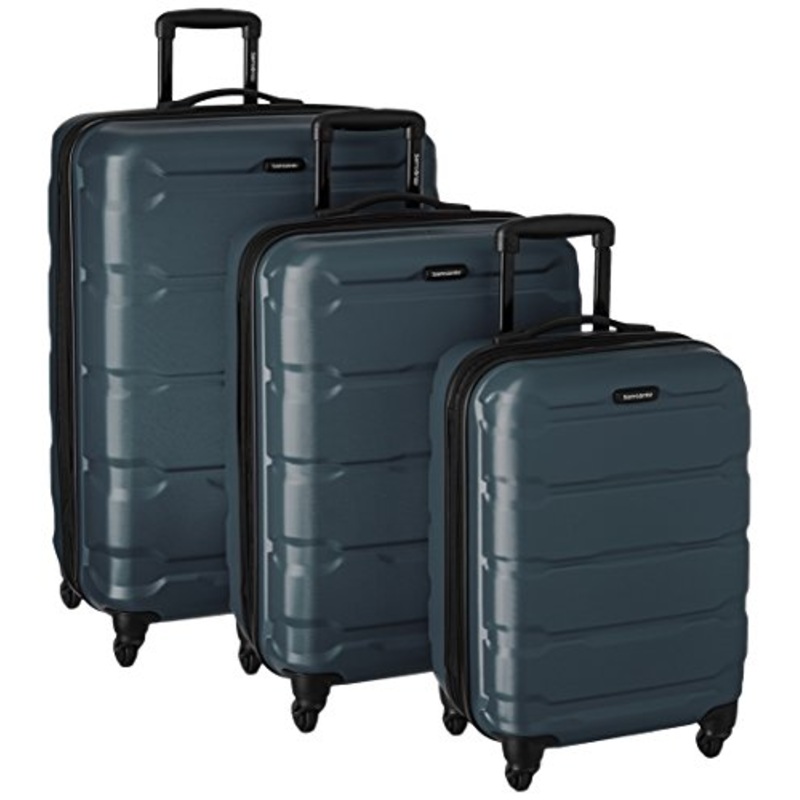 Samsonite Omni Pc 3 Piece Set Spinner 20 24 28, Teal, One Size