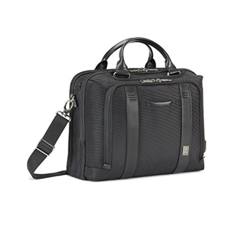Travelpro Crew Executive Choice 2 Pilot Under-Seat Brief Bag, 16-in with USB port