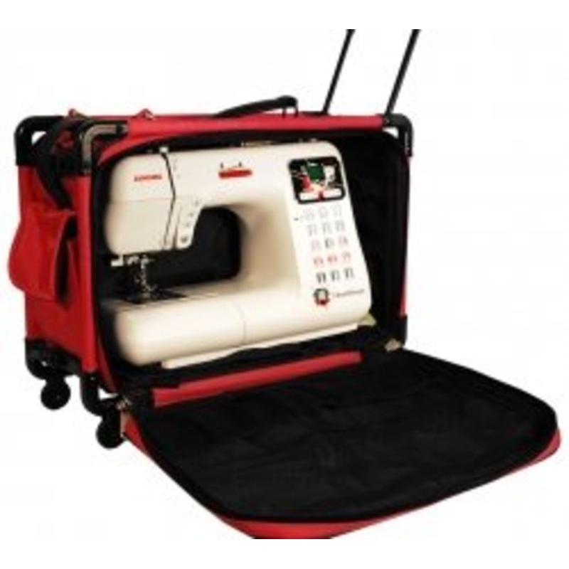 Tutto Machine On Wheels Case 20"X13"X9"-Pink