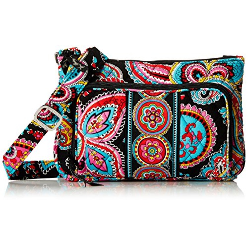 Vera Bradley Little Hipster Cross Body Bag, Parisian Paisley, One Size