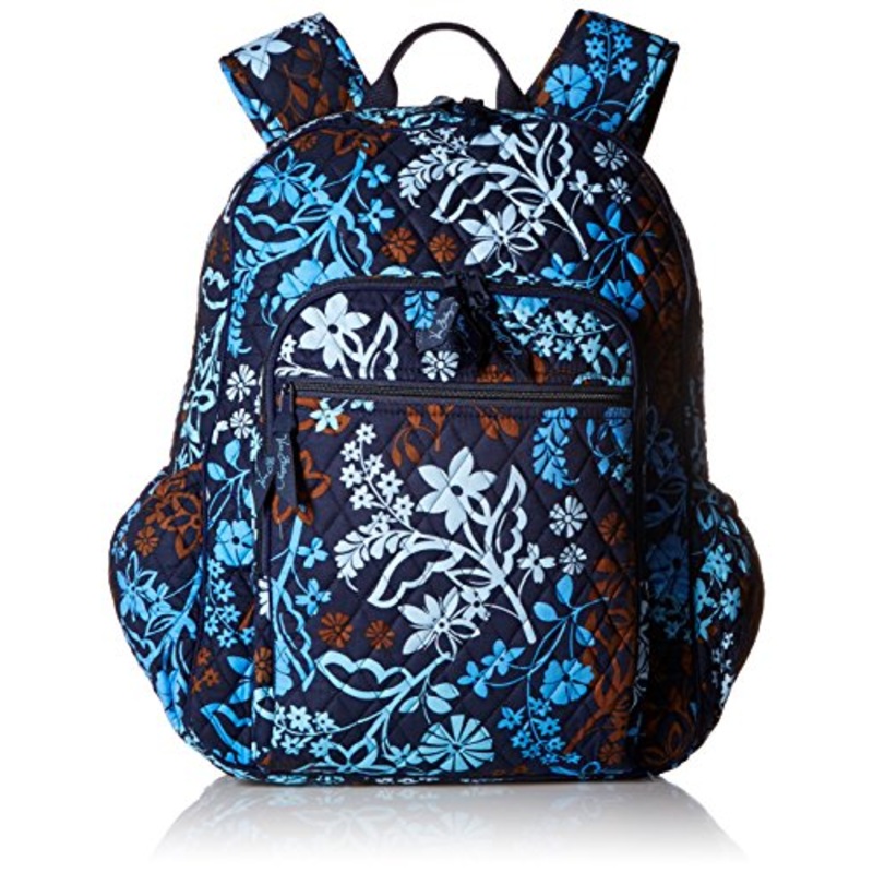 Women'S Campus Tech Backpack, Signature Cotton, Java Floral