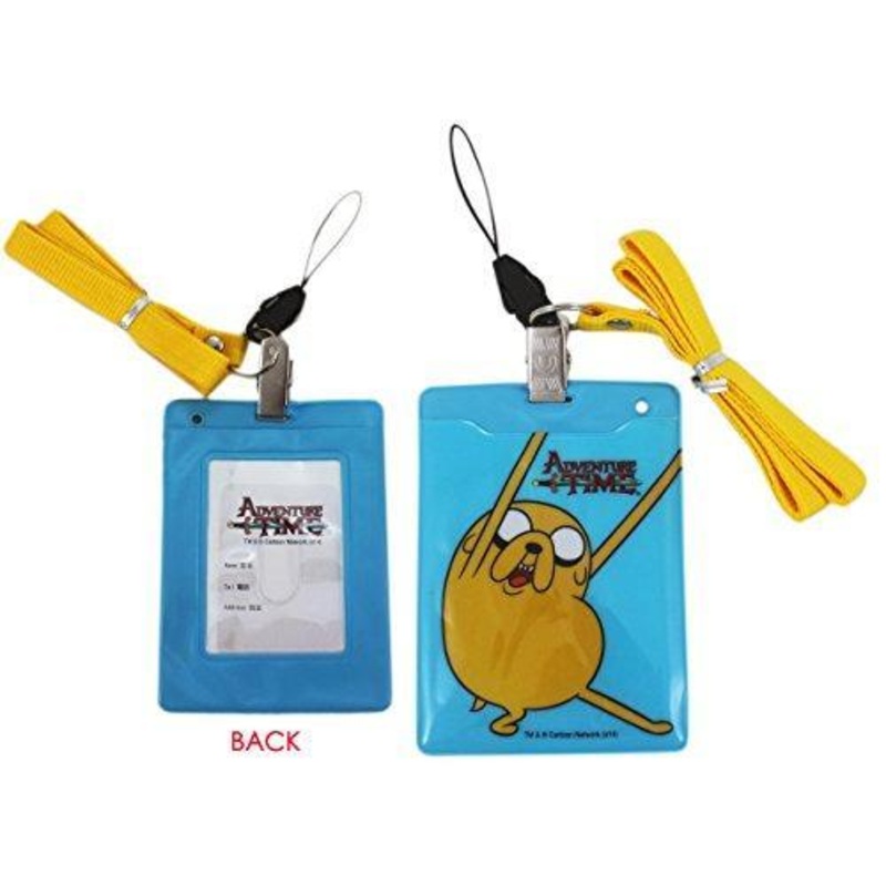 Adventure Time Jake The Dog Transparent Id Card Holder