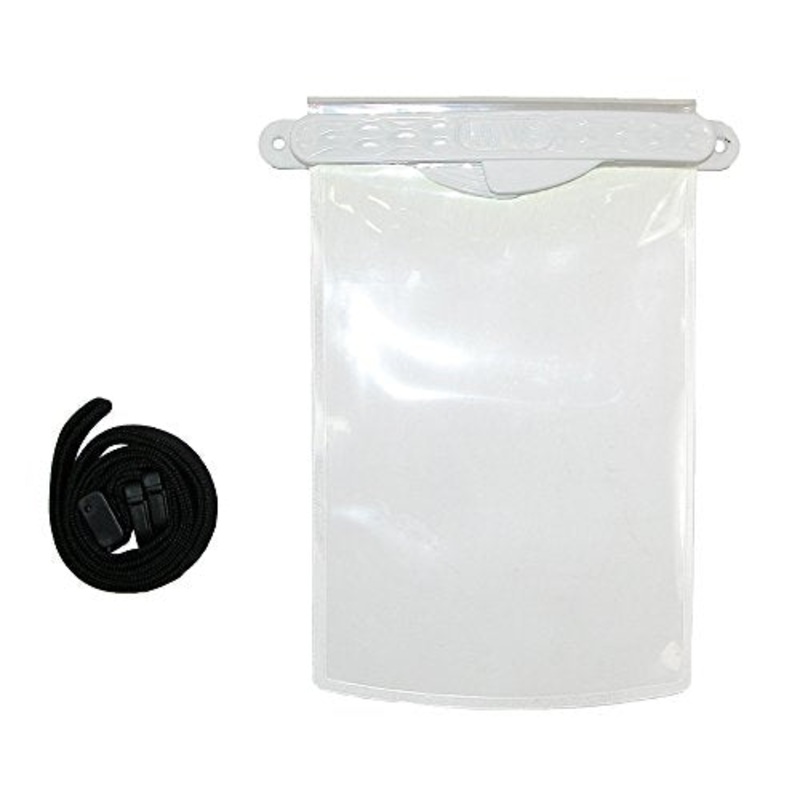 Lewis N. Clark Waterseals Magnetic Self-Sealing Waterproof Pouch, Phone, White