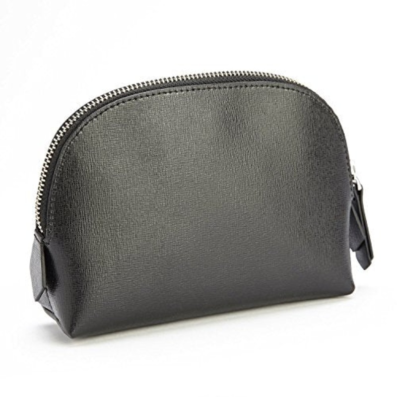 Royce Leather Luxury Travel Cosmetic Makeup Bag In Italian Saffiano Leather, ...