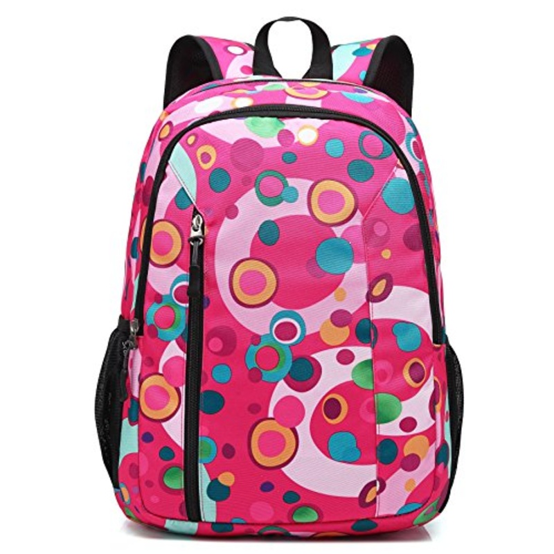 Scarleton Patterned Nylon Backpack H203812 - Rose