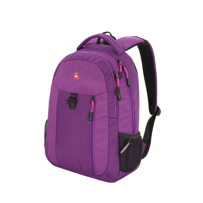 SwissGear Baxley Purple 18 Inch Backpack, One Size