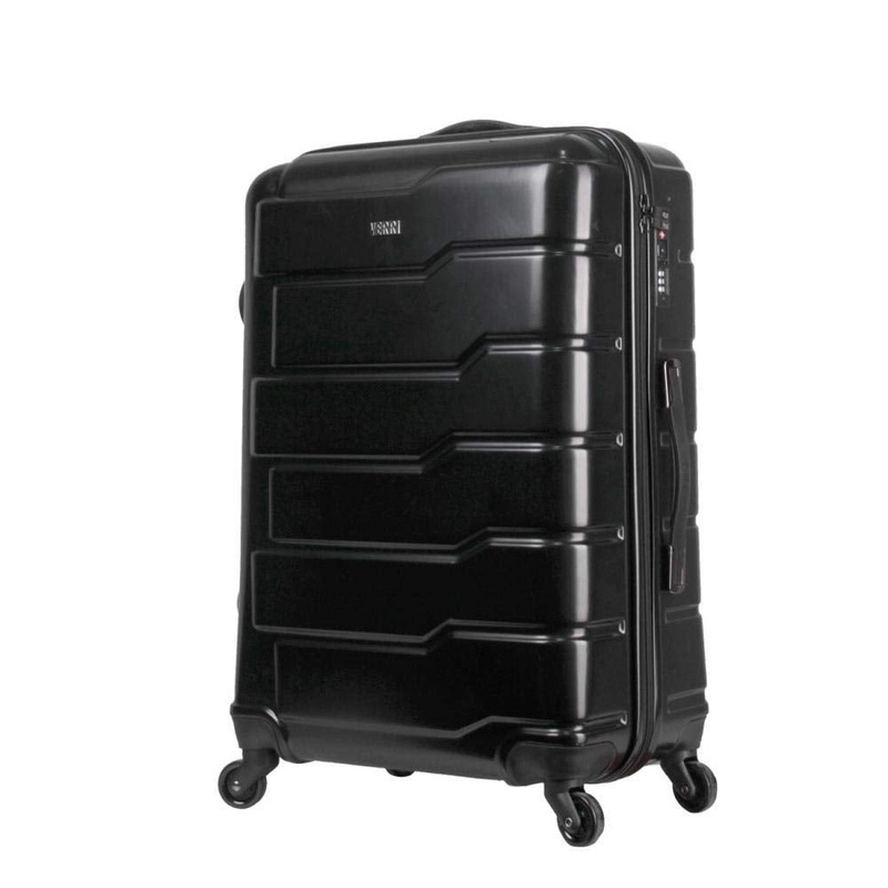 Travel Boarding Case, Universal Wheel Abs Zipper, Travel Outdoor Boarding Case Gift Gift Box Travel Air Travel Case, Black, 20 inch