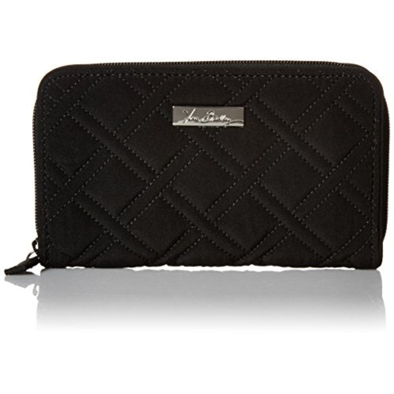 Vera Bradley Accordion Wallet, Classic Black, One Size